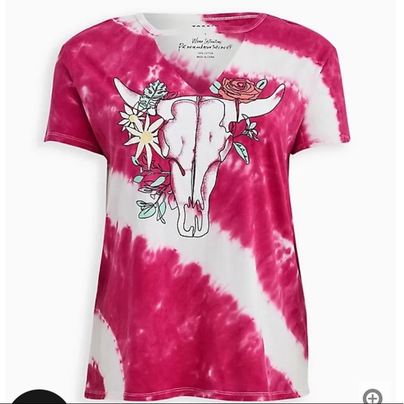 torrid Tops - Pink Torrid Tee